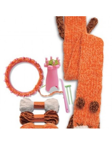 SET DE PUNTO BUFANDAS ADORABLES