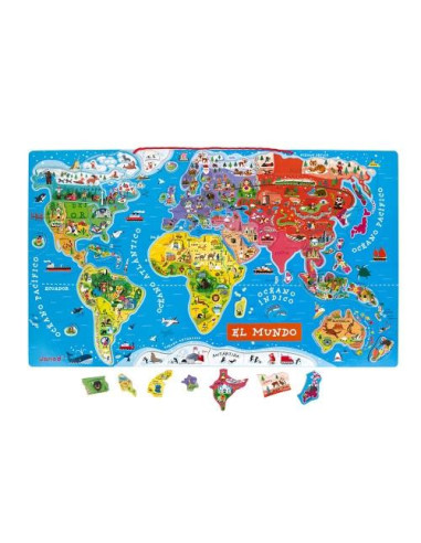 MAPA MAGNÉTICO DEL MUNDO MAPA MAGNÉTICO DEL MUNDO