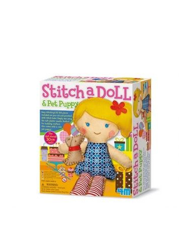 SET DE COSTURA MUÑECA Y PERRITO SET DE COSTURA MUÑECA Y PERRITO