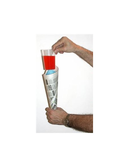 COMRDY GLASS IN PAPER CONE