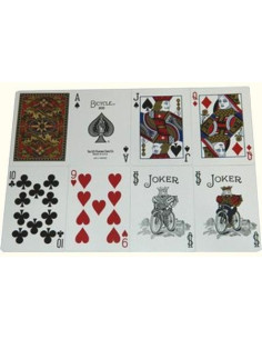 BARAJA BICYCLE DRAGON GOLD