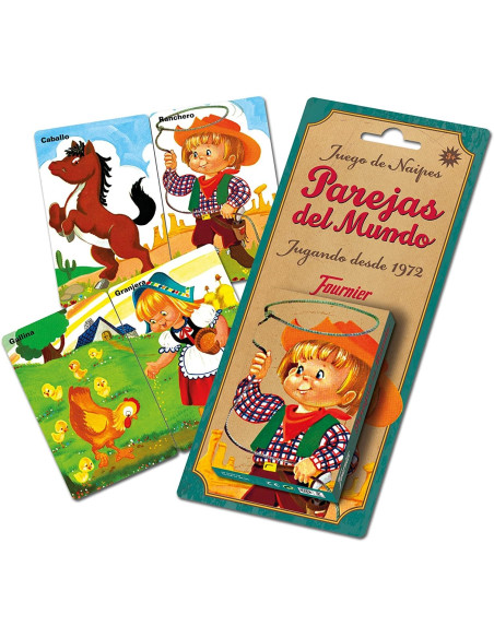 BARAJA INF:BLISTER PAREJAS DEL MUNDO