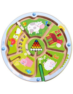 JUEGO MAGNETICO EL LABERINTO DE LOS NUMEROS