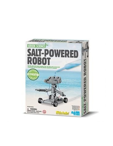 GREEN  SCIENCE/SALT POWERED  ROBOT