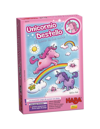 UNICORNIO DESTELLO  EL TESORO DE LAS NUBES