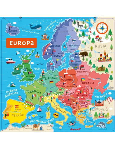 MAPA DE EUROPA MAGNETICO MAPA DE EUROPA MAGNETICO