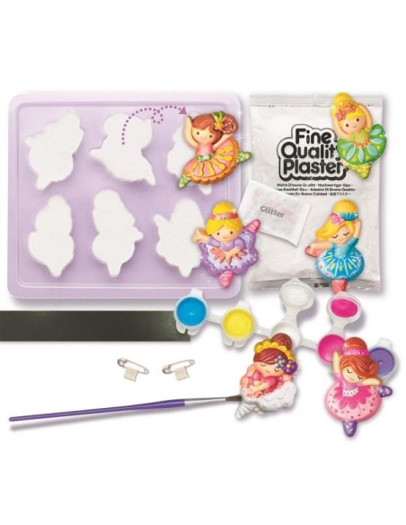 MOLDEA Y PINTA BRILLANTES BAILARINAS