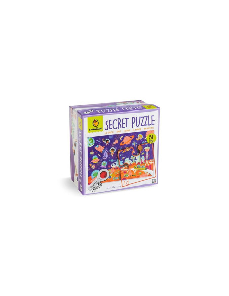 PUZZLE  SECRETO EL ESPACIO 24 pcs
