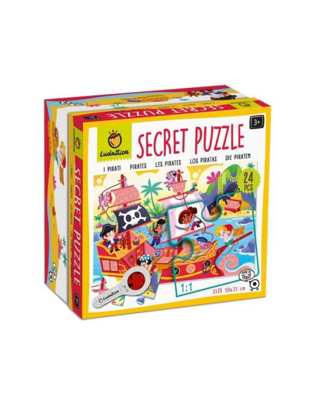 SECRET PUZZLE PIRATAS 24 p