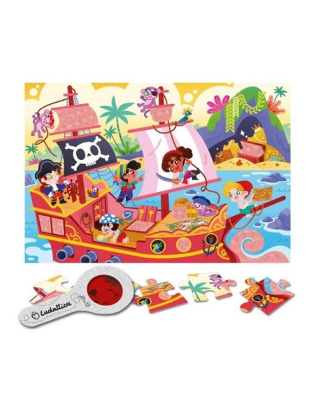 SECRET PUZZLE PIRATAS 24 p