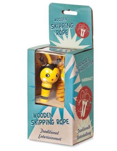 WOODEN  SKIPPING ROPE