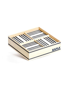 100 BLACK AND WHITE KAPLA