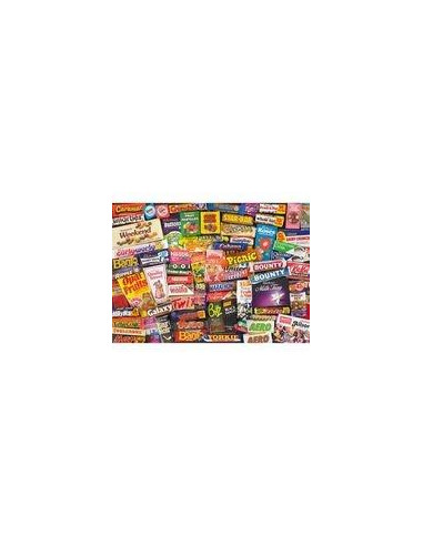 DULCES MEMORIAS DE LOS 80 PUZZLE 1000 P.