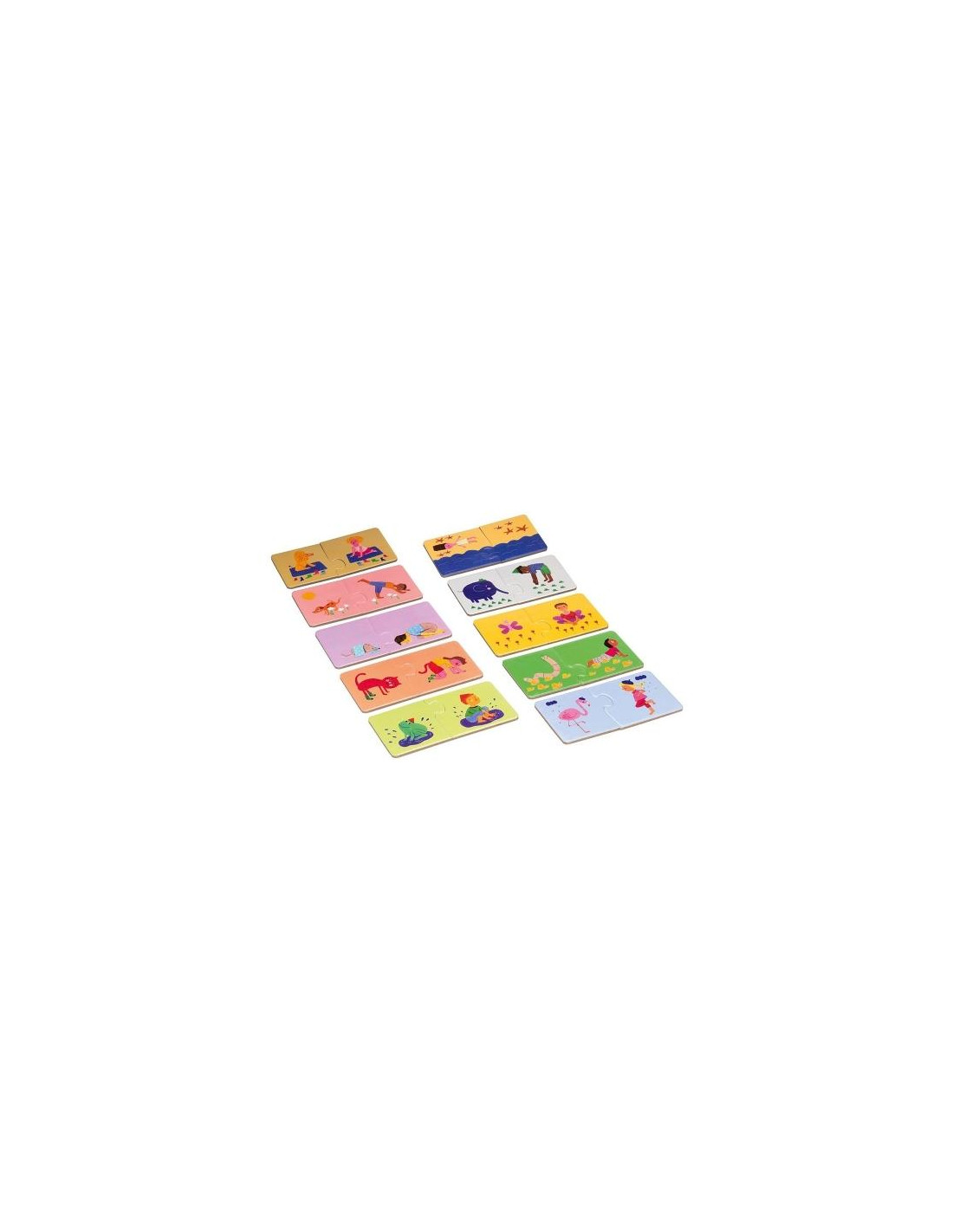 YOGA PUZZLE PAIRS YOGA PUZZLE PAIRS