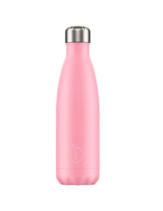 BOTELLA  CHILLYS  PASTEL  ROSA  500 ml