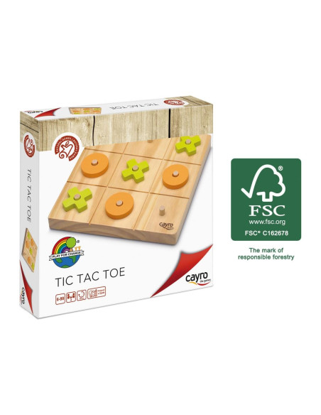 TIC TAC TOE 100 % FSC.