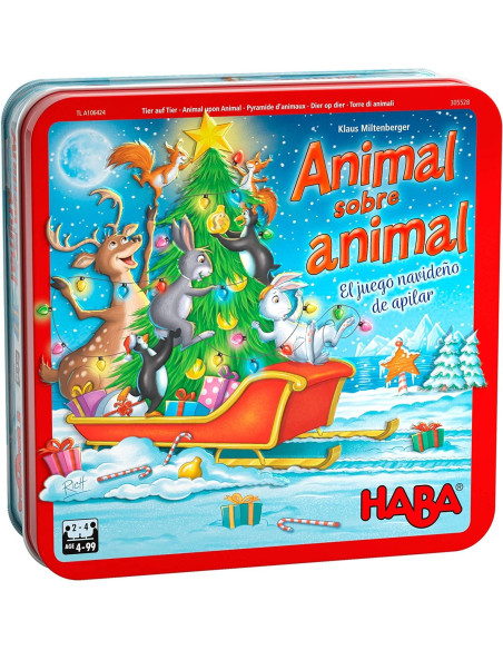 ANIMAL SOBRE ANIMAL. JUEGO NAVIDAD PARA APILAR