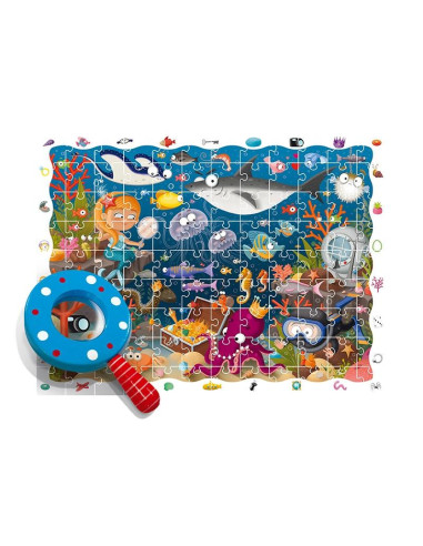 DETECTIVE PUZLE EL MAR 108 pzas