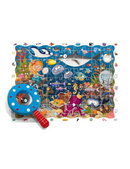 DETECTIVE PUZLE EL MAR 108 pzas