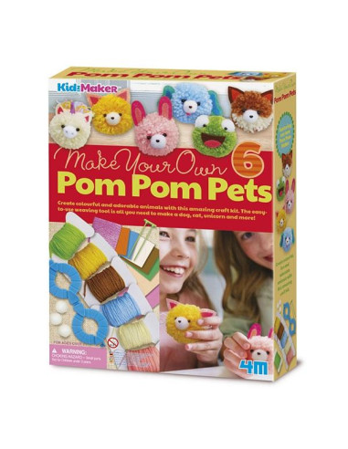 TALLER PARA CREAR ANIMALITOS POM POM